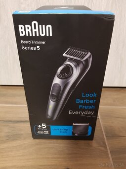 Braun elektrický zastrihávač Brady Series 5, pre mužov - 2
