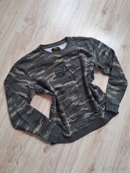 Maskačova mikina Alpha Industries Veľkosť S/M - 2