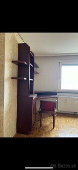 Písací rohový stôl, skrinka a police - 2