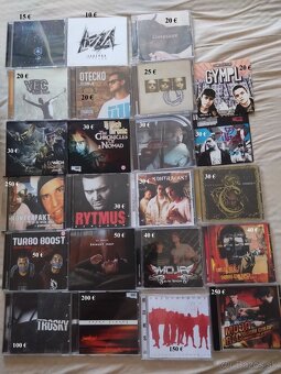 Rap CD Slovenské a zahraničné. - 2