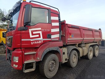 Třístranný sklápěč MAN TGS 35.510 - 2