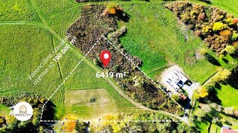 PREDAJ | Pozemok pre 8 RD - Podhradík | 6419 m² | Okamžitá v - 2