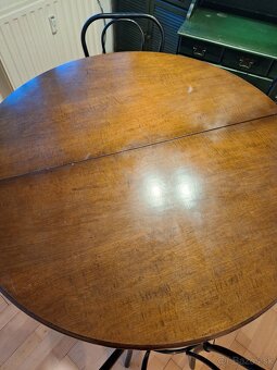 Jedalensky stol rozkladaci retro - 2