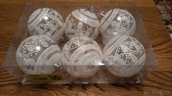 Predám priesvitné vianočné gule - 2