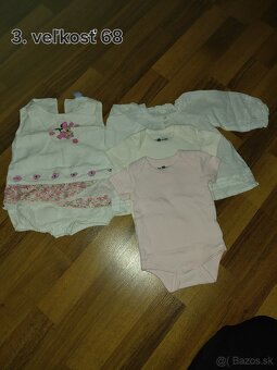 Dievčenské oblečenie od 50-68 - 2