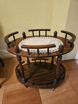 Retro servírovací stolík - 2