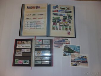 Známky železnice, vlaky - 2
