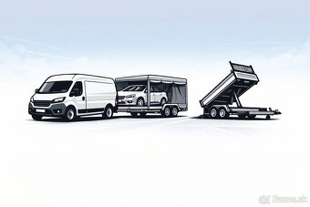 Prenájom dodávky - 2