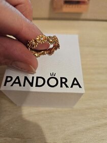 Pandora prsten Sedmokrasky velkost 50 - 2