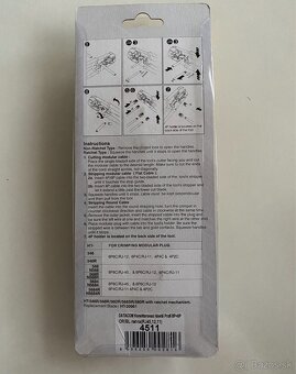 KRIMPOVACIE KLIEŠTE (RJ11, RJ12, RJ45) - 2