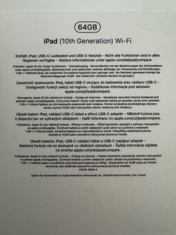 iPad 10 generácie 64gb - 2