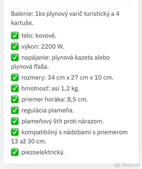Plynový vsric - 2