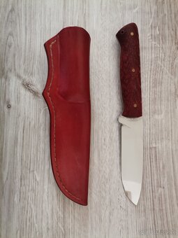 Predám ručne vyrobené Nože - oceľ K110 - 2