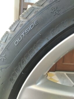 Predám hlinikove disky original mercedes - 2
