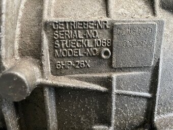 Automatická prevodovka ZF GA6HP26Z - 2