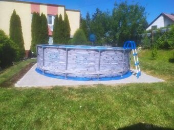 Bazén SWING FRAME Stone 3,66x0,91m - 2