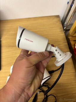 8x bezpečnostná kamera Foscam FI9800W – 720 p vodotesná - 2