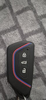 Silikónový obal na kľúč vw golf8,škoda octavia 4.... - 2