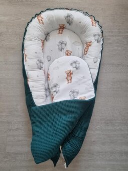 Hniezdo, perinka a mantinel do postieľky - 2
