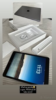 iPad 9.gen 64gb + pencil - 2