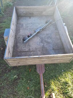 Vlečka, vozík za malotraktor - 2