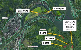 Nosice – 2.800 m2 LESY a ORNÁ PÔDA pri Púchove - 2