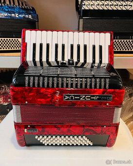 Nový akordeón BELTUNICA Vivaldi- De Luxe 60 basový- nádherný - 2