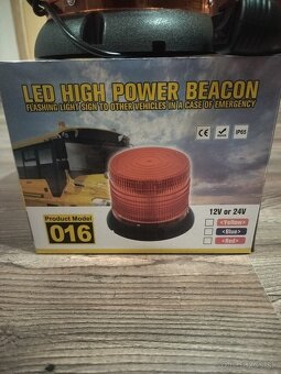 Predám výstražný oranžový maják 12-24V - 2