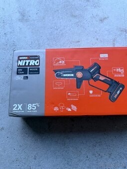 reťazová píla WORX 20V nitro - 2