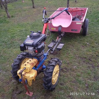 Predám Malotraktor akzat motor Vari 4 takt. - 2