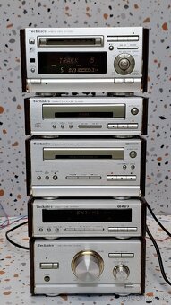 vintage rare mini hi-fi systém Technics SC-HD501 - 2