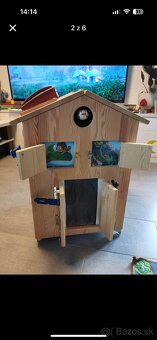 Montessori domček pre deti s uložným priestorom - 2