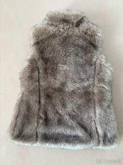 KOŽUŠINOVÁ VESTA ZARA - v. 116 - 2