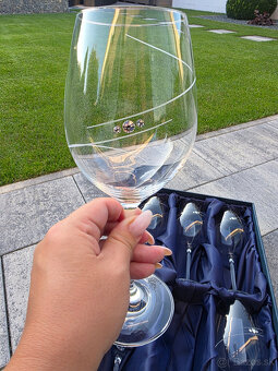 darčeková sada značkových pohárov na víno (NOVÉ) - 2