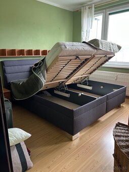 Predam calunenu,polohovatelnu postel s rostom 180cm - 2