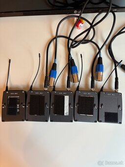 Predám bezdrôtové mikrofóny Sennheiser EW 100 G2 - 2