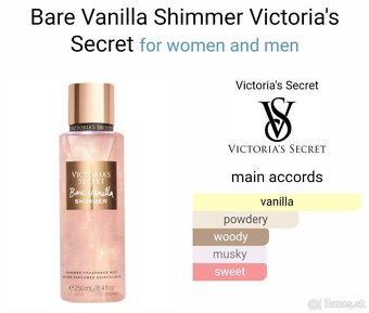Bare Vanilla Shimmer mlieko Victorias Secret - 2