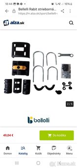 Predná sedačka na bycikel. - 2