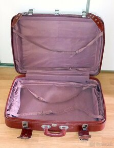 Kožený cestovný kufor - 2