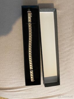 Predám stary šperk striebornu retiazku s puncom - 2