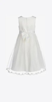 Biele saty . velkost 146 - 2