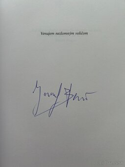 Jozef Banáš s podpisom - 2