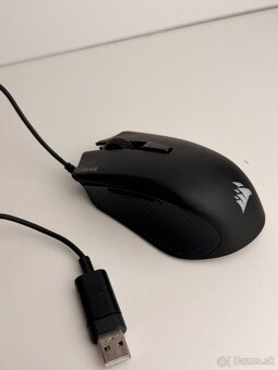 Corsair Katar Pro – herná mys - čierna - 2