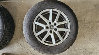 Al. Disky Audi Q3 + Pneumatiky Continental - 2
