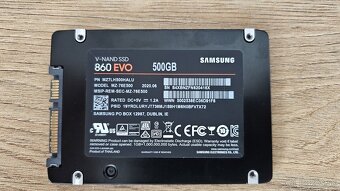 Samsung 860 EVO 500GB SSD - 2