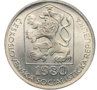 Predám vzácnu minci 50 hal. 1980, R, stav UNC - 2