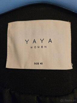 Dámsky zamatový blazer YAYA - veľ. 40 - 2