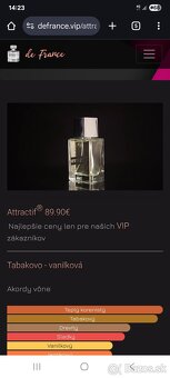 Pansky parfem (vonavka ) nová De France Atractif - 2
