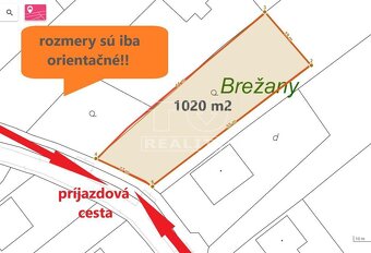 Stavebný pozemok 15 min. od Prešova, Brežany, 1020 m2 - 2