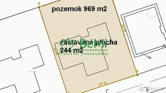 Pozemok ( 969 m2) so stavebným povolením + projekt Malý Lapá - 2